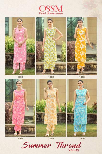 Ossm summer threads vol 5 Wholesale kurtis in Pune